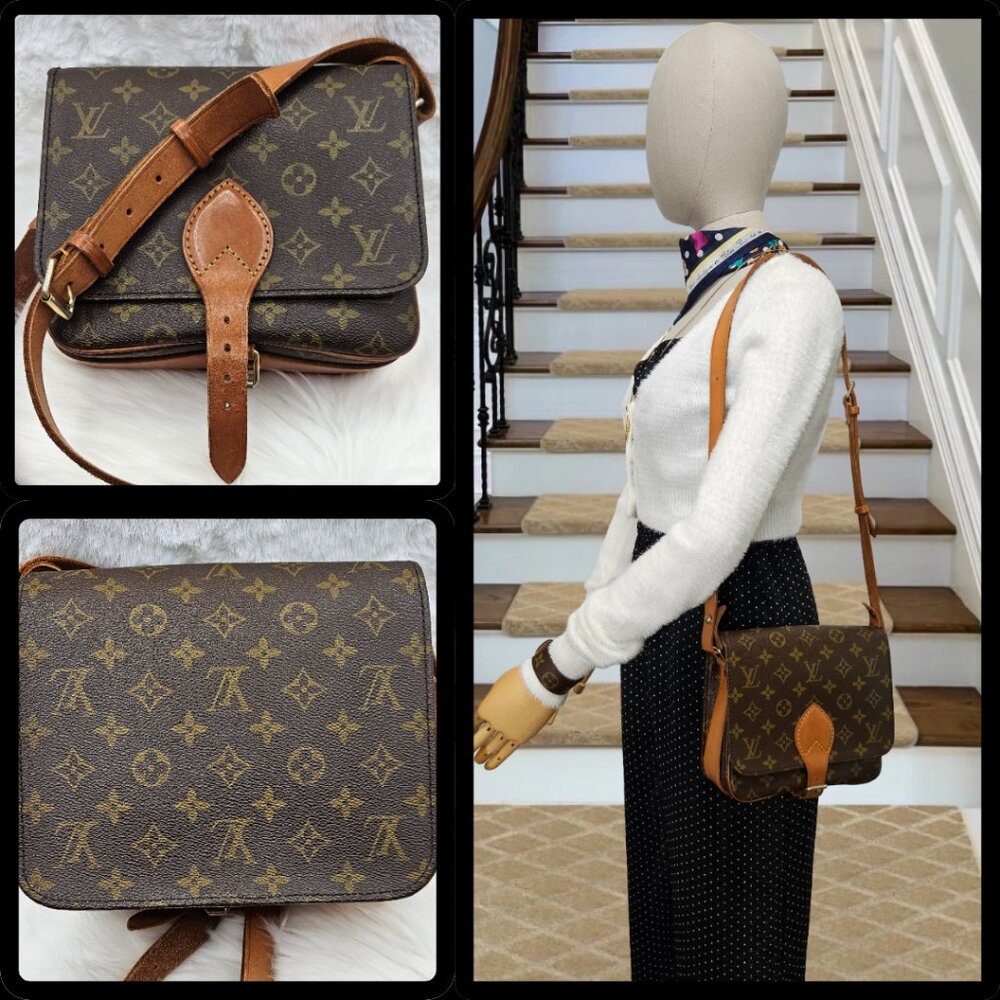 Louis Vuitton Monogram Cartouchière Bag - Picture 10 of 17